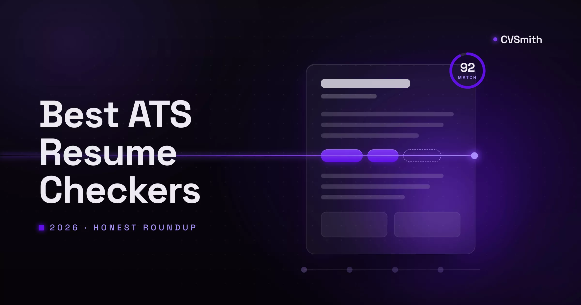 Best ATS Resume Checkers (2026)
