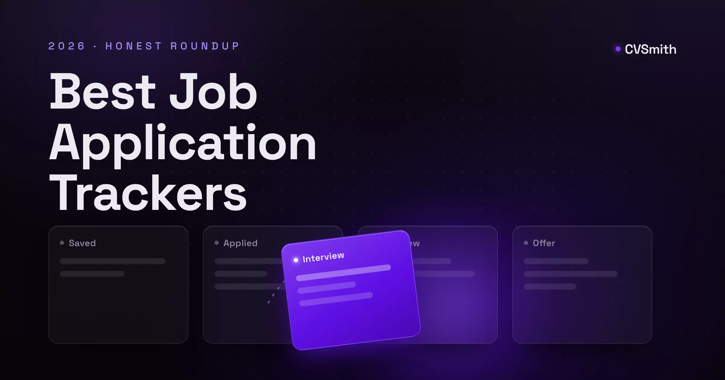 Best Job Application Trackers (2026)