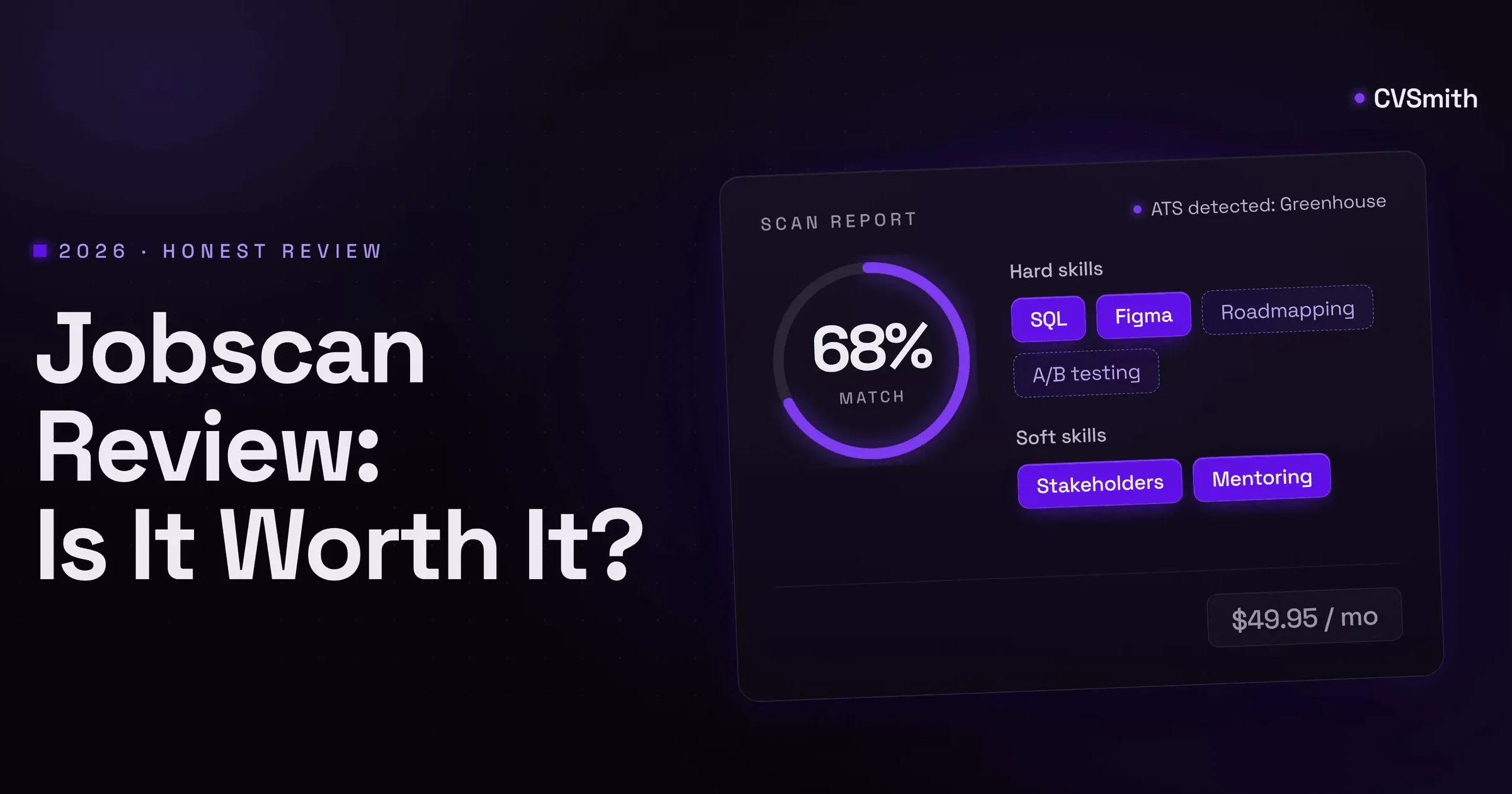 Jobscan Review (2026): Is It Worth It? Pricing, Free Limits, Alternatives